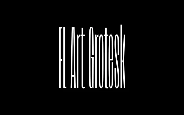 FL Art Grotesk specimen from Contemporary Type