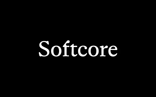 Softcore specimen from Contemporary Type
