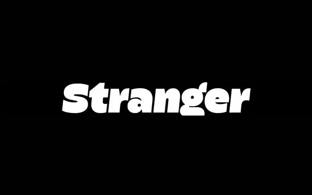Stranger specimen from Contemporary Type