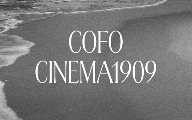 CoFo Cinema1909 specimen from Contrast Foundry