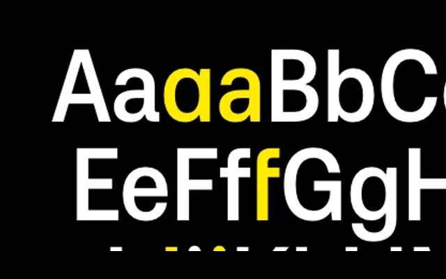 Aeonik Condensed specimen from CoType Foundry