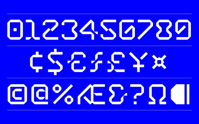 Betatron specimen from CoType Foundry