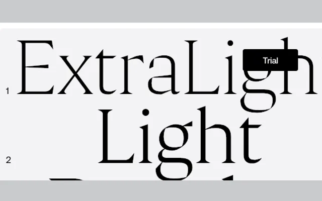 Lock Serif specimen from CoType Foundry