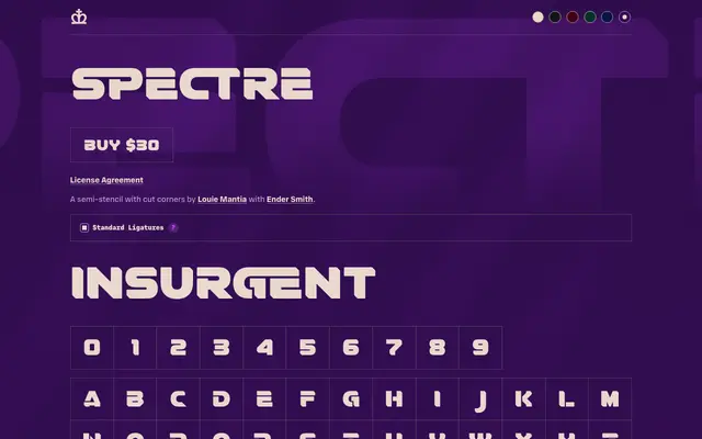 Spectre specimen from Crown Type