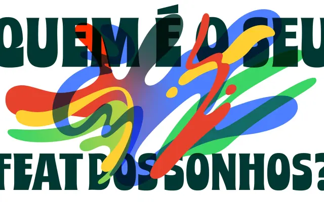 Feat dos Sonhos Display specimen from Cyla Costa Studio