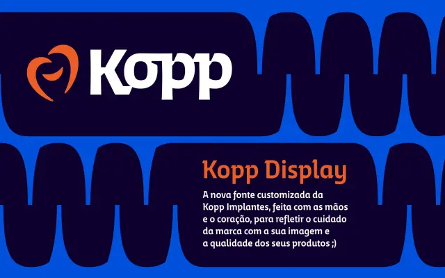 Kopp Display specimen from Cyla Costa Studio