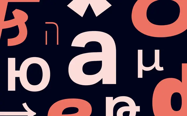 Aktiv Grotesk specimen from Dalton Maag