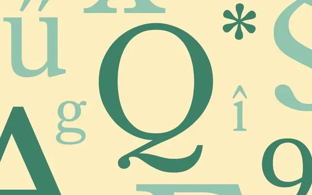 King's Caslon specimen from Dalton Maag