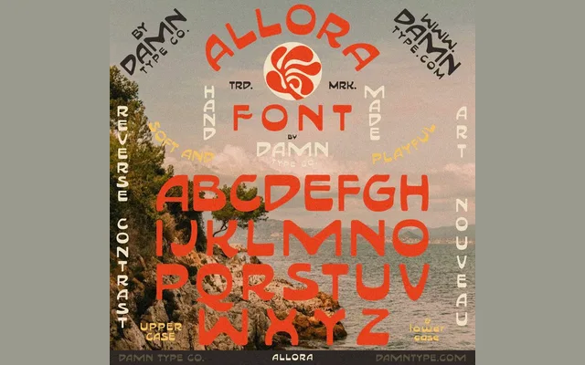 Allora specimen from Damn Type Co
