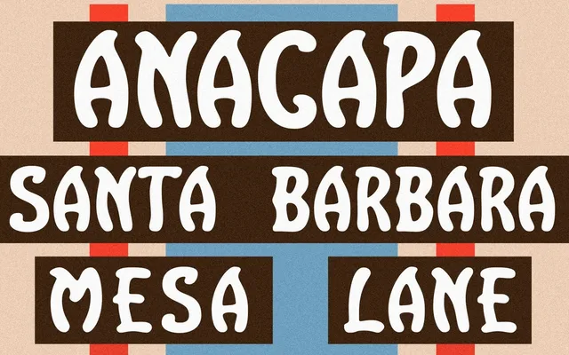 Anacapa specimen from Damn Type Co