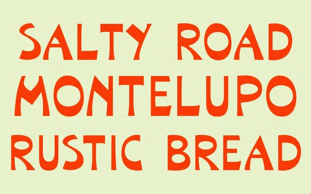Arvocado specimen from Damn Type Co