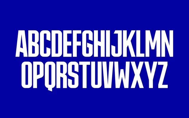 Everton Display specimen from Daniel Reed