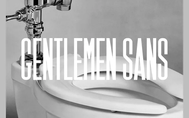 Gentlemen Sans specimen from Daniel Reed