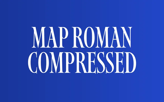 Map Roman specimen from David Jonathan Ross