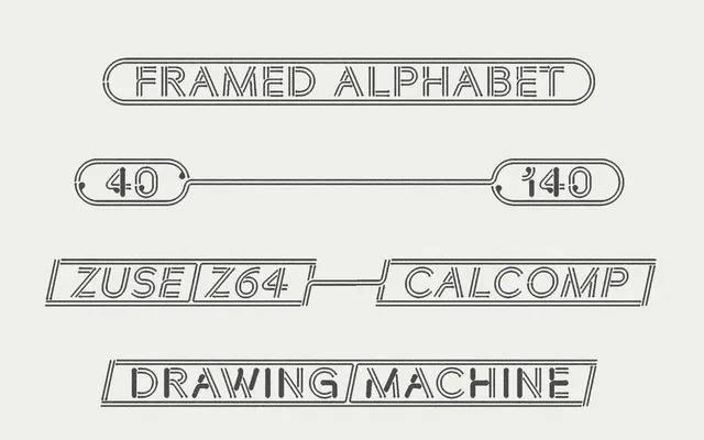 Pen Twinline specimen from DDOTT