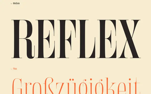 DB Clariday Serif specimen from Delta Bravo Type