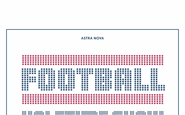 Astra Nova specimen from Delve Fonts