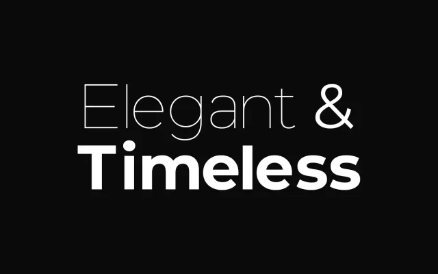 Optika specimen from Designova Fonts