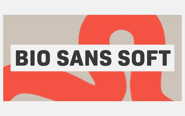 Bio Sans Soft specimen from Dharma Type