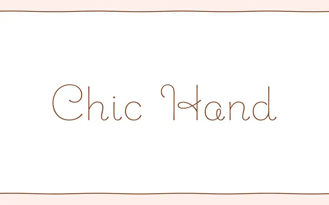 Chic Hand specimen from Dharma Type