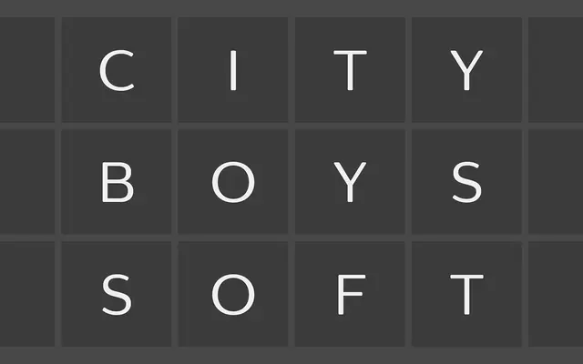 City Boys Soft specimen from Dharma Type