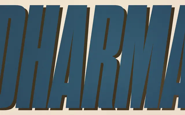 Dharma Gothic specimen from Dharma Type
