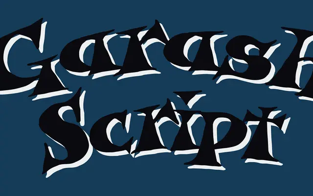 Garash Script specimen from Dharma Type