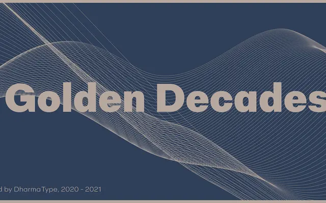 Golden Decades specimen from Dharma Type