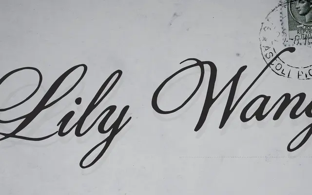 Lily Wang specimen from Dharma Type