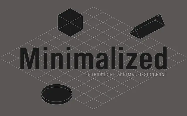 Minimalized specimen from Dharma Type