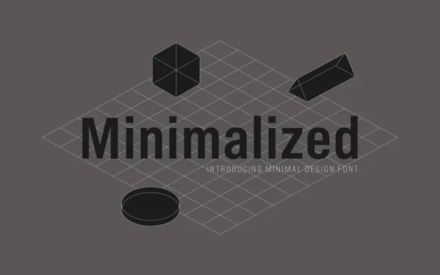 Minimalized specimen from Dharma Type