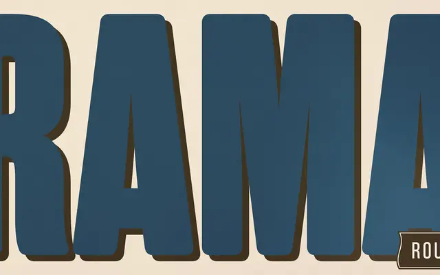 Rama Gothic Rounded specimen from Dharma Type
