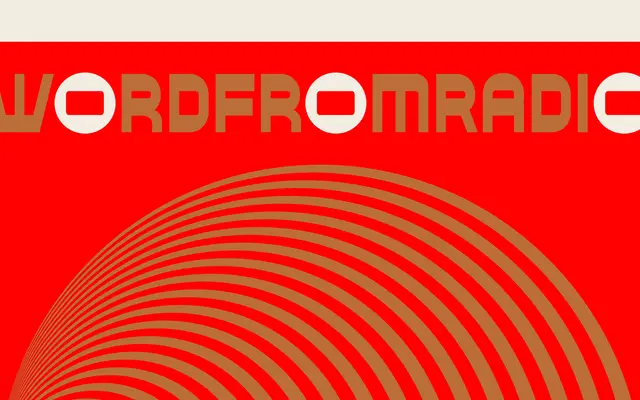 Word From Radio specimen from Dharma Type