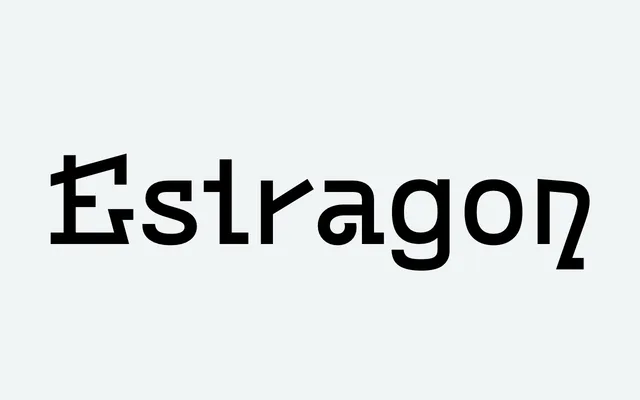 ABC Estragon specimen from Dinamo Typefaces