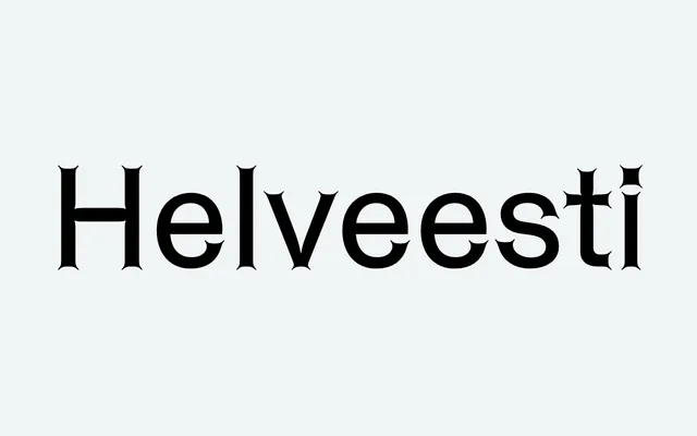 ABC Helveesti specimen from Dinamo Typefaces