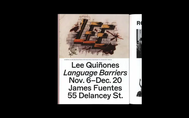 ABC Marfa specimen from Dinamo Typefaces