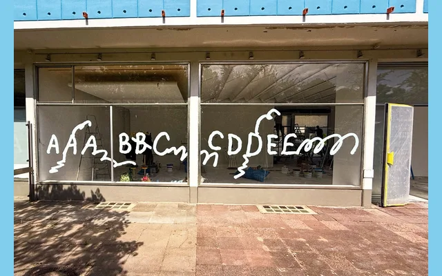 ABC Stefan specimen from Dinamo Typefaces