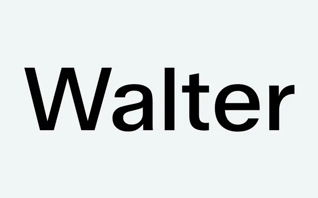 ABC Walter specimen from Dinamo Typefaces