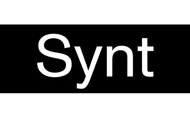 Synt specimen from Dinamo Typefaces