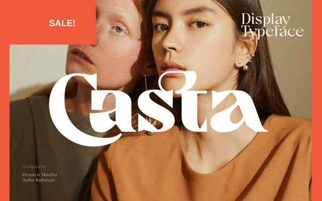 Casta specimen from Dirty Line Studio