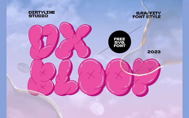 Dx Bloop specimen from Dirty Line Studio