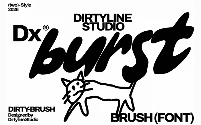 Dx Burst specimen from Dirty Line Studio