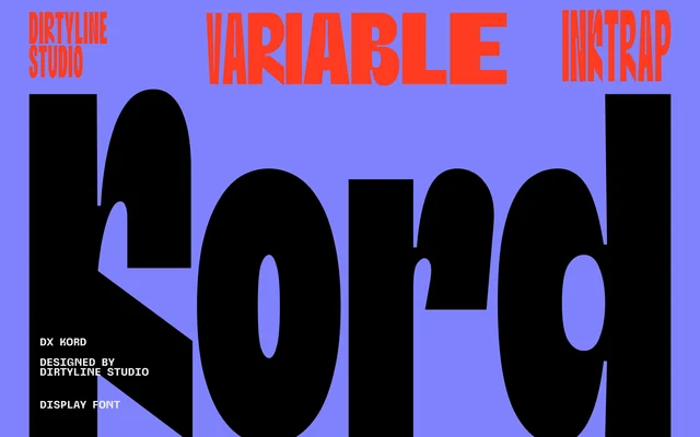 Dx Kord Variable specimen from Dirty Line Studio