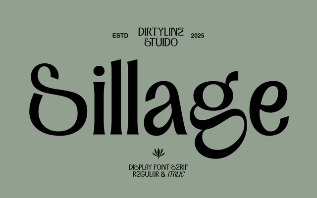 Dx Sillage specimen from Dirty Line Studio