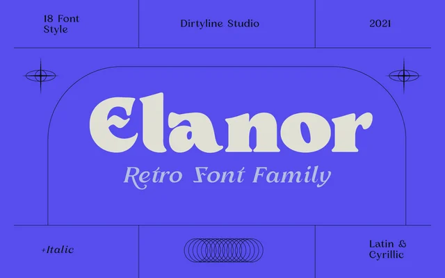 Elanor specimen from Dirty Line Studio