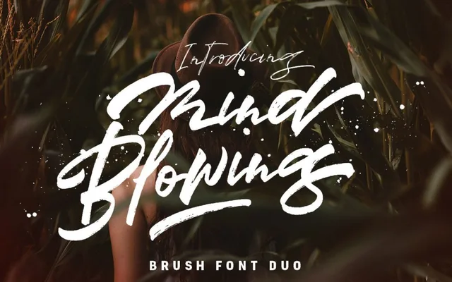 Mindblowing specimen from Dirty Line Studio