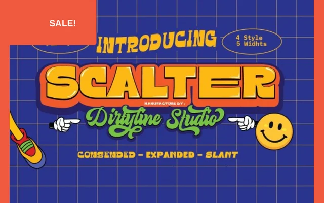 Scalter specimen from Dirty Line Studio