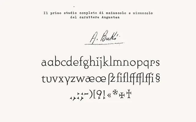 Aguzzo specimen from Displaay Type Foundry