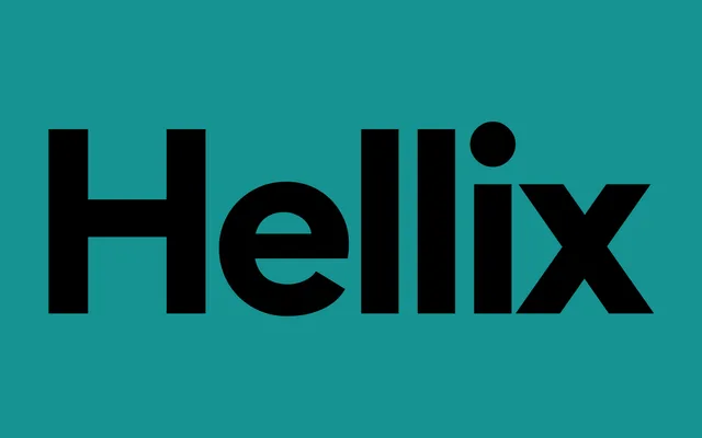 Hellix specimen from Displaay Type Foundry