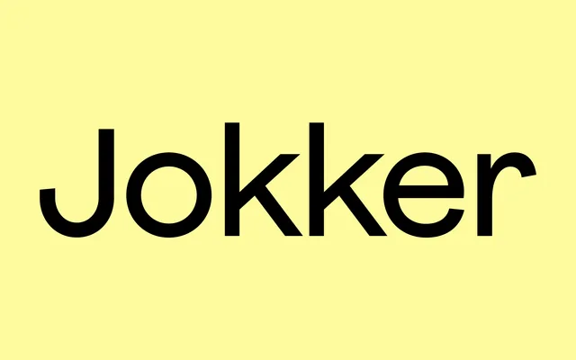 Jokker specimen from Displaay Type Foundry